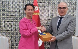 بمناسبة انتهاء مهامها بتونس:  سفيرة السويد تؤكد حرص بلادها على مواصلة دعم التعاون الثنائي
