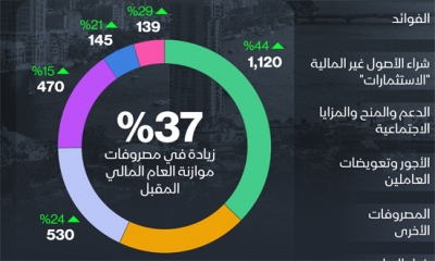 37% زيادة في المصروفات بموازنة مصر
