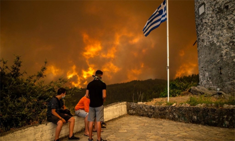 النظام البيئي "مهدد" في اليونان بفعل الحرائق