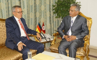 بين وزير العدل وسفير ألمانيا بتونس : دعم البنية التحتية للمحاكم والسجون
