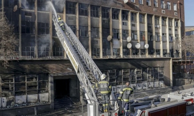 ارتفاع حصيلة قتلى حريق جوهانسبرغ إلى 73 شخصا