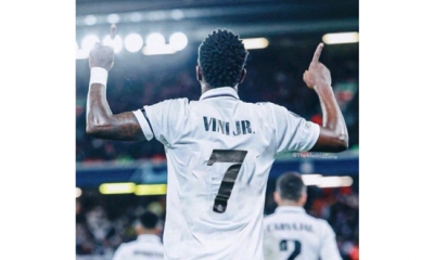 رسميا.. فينيسيوس جونيور يحصل على قميص رقم "7" في ريال مدريد