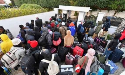إجلاء نحو 290 مهاجرا من ساحل العاج من تونس