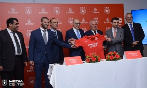 طيران الإمارات Emirates الراعي الرسمي للنجم