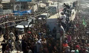 وصول أسرى فلسطينيين محررين من سجون الاحتلال إلى غزة