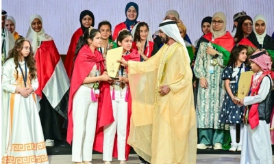 التوأم بيسان وبيلسان كوكة يفوز بلقب بطل "تحدي القراءة العربي"