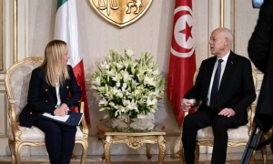 ميلوني : &#039;أبلغت سعيد بالجهود التي تبذلها إيطاليا حتى تتوصل تونس لاتفاق مع صندوق النقد الدولي&#039;