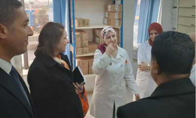 تفقد المركز الطبي للديوانة التونسية