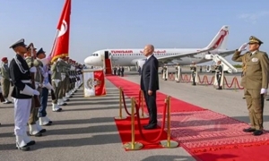 رئيس الجمهورية يغادر تونس في اتجاه إيطاليا