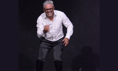 مونودرام "البحث عن الياسمين" لناصر العكرمي في عرضه الاول: المسرح سؤال متواصل عن الحق في وطن يحترم ابنائه