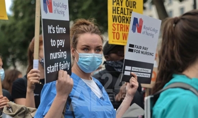بريطانيا ... هيئة الخدمات الصحية الوطنية تتأهب لإضطرابات واسعة بسبب إضراب الممرضات