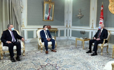 رئيس الجمهورية وقادة الكتلة الديمقراطية: رص صف الداعمين في حرب الاستنزاف