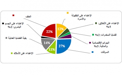 نجاحات الوحدات الأمنية في مجال الأمن العام ومقاومة مظاهر الجريمة: