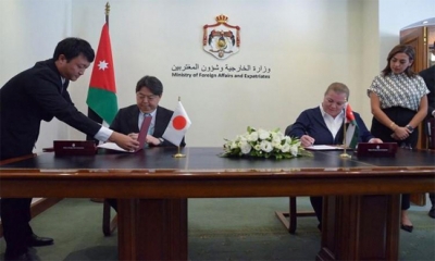 اليابان تقدم قرضا ميسرا ومنحة بقيمة 106 ملايين دولار للأردن
