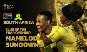 صن داونز الجنوب افريقي افضل نادي للكرة النسائية في افريقيا في 2022