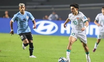 يهم منتخب الاواسط: الاوروغواي يقسو على العراق