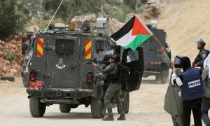 مقتل فلسطيني برصاص جيش الاحتلال الاسرائيلي قرب نابلس في الضفة الغربية المحتلة