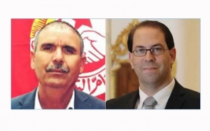 الاتحاد العام التونسي للشغل يرد على رئيس الحكومة :  للمنظمة ملفات ضد الشاهد ... وهو يجهل تاريخ الاتحاد