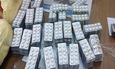 الملاسين: حجز أقراص مخدرة
