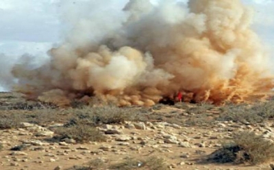 جبل سمامة : وزارة الدفاع تؤكد انفجار لغم