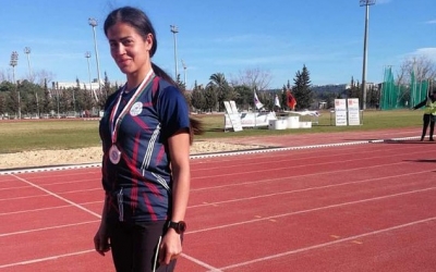 سيرين الماجري تهدي اول ذهبية لتونس في البطولة العربية للالعاب القوى