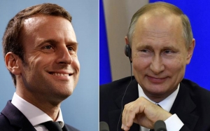 في اتصال هاتفي بين بوتين وماكرون: اتفاق فرنسي روسي على مكافحة الإرهاب