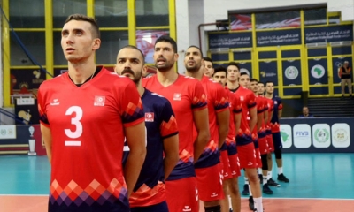 منتخب الطائرة ينافس على المركز الخامس في بطولة إفريقيا