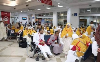 على متنها 250 حاجّا وحاجة : انطلاق أول رحلة من مطار صفاقس-طينة الدولي نحو البقاع المقدسة
