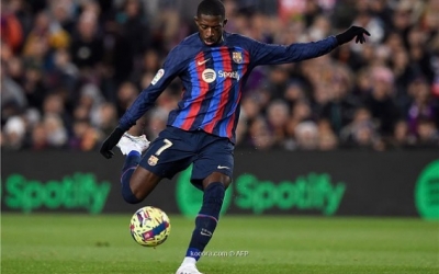 بوادر ازمة في الافق بين برشلونة وديمبلي