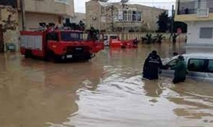 أريانة: الحماية المدنية تتدخل لشفط المياه من عدد من المنازل