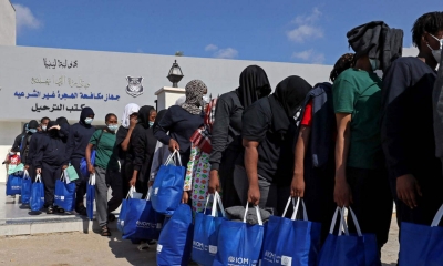 ليبيا تعيد 248 مهاجرا الى النيجر وتشاد