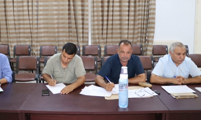 ولاية تطاوين : جلسة عمل حول اعتمادات التنمية بالبلديات