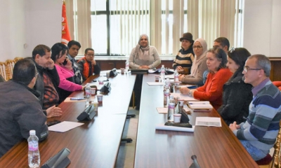 اجتماع لجنة الفنون والثقافة والتربية والتعليم ببلدية تونس