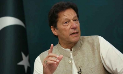 باكستان تمنع قنواتها التلفزيونية من بث خطابات زعيم المعارضة