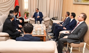 وزير الداخلية يستقبل المسؤول الإقليمي لشركة هواوي بمنطقة شمال إفريقيا