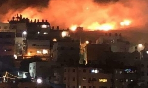 ليلة من الجحيم في شمال غزة 