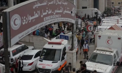 قصف إسرائيلي قرب مستشفى القدس في غزة