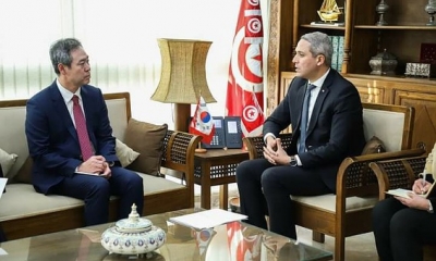 تطوير الوجهة التونسية بكوريا محور لقاء وزير السياحة مع سفير كوريا بتونس