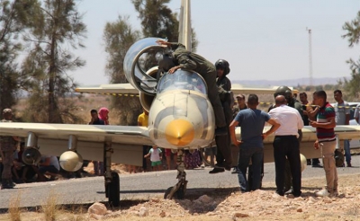 الزبيدى : الطائرة العسكرية الليبية اضطرت للنزول بعد نفاذ الوقود، وكان من الصعب رصدها بالردارات المتوفرة للجيش