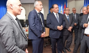 وزير الداخلية يشرف على جلسة عمل حول المهام الموكُولة لإدارة الشّرطة الفنّية والعلميّة