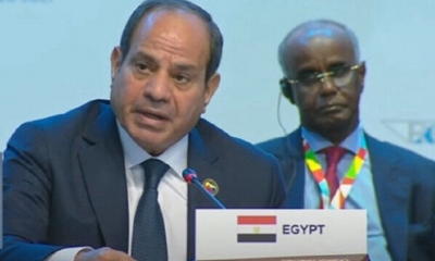 الرئيس المصري: أتطلع للتوصل لحل توافقي حول اتفاقية تصدير