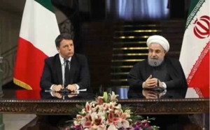 ماتيو رنزي أول كبار الزعماء الغربيين في زيارة رسمية لإيران: روحاني.«إيطاليا أول شريك لنا قبل وبعد الحصار»