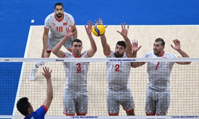 بطولة العالم للكرة الطائرة  المنتخب ينهزم امام ايران