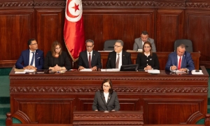 خلال جلسة عامة لعرض ومناقشة مشروع ميزانية الدولة والميزان الاقتصادي