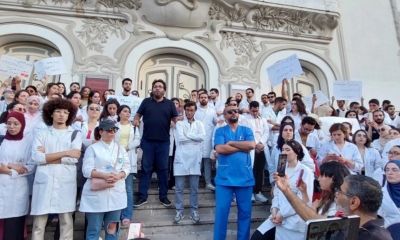 يحتجون منذ افريل المنقضي : ملف الأطباء الشبان :  تهديد بالتتبع القضائي...وغياب نية التفاوض الحقيقي