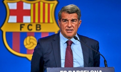 لابورتا يدافع عن برشلونة بشأن قضية نيغريرا