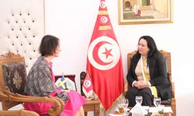 وضعيات أطفال من زواج تونسي سويدي محور لقاء وزيرة الأسرة والمرأة بسفيرة السويد بتونس