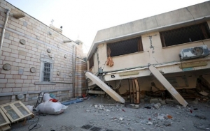 بطريركية الأرثوذكس تقول إن كنيسة تعرضت لقصف جوي إسرائيلي في غزة