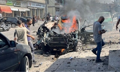 لبنان.. الاحتلال الإسرائيلي يستهدف ثلاثة عناصر من حزب الله