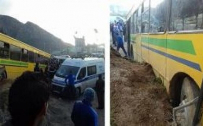 حادث انزلاق حافلة ناقلة للتلاميذ : حقيقة تعويض المصابين